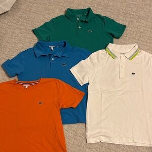 Boys Lacoste shirts